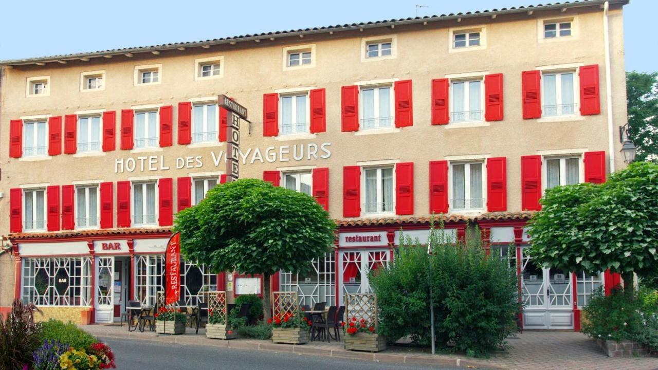 Logis Hotel Restaurant Des Voyageurs Saint-Paulien Exterior photo
